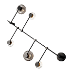 Бра с 5-ю плафонами разного диаметра и цвета Polyhedron варинант исполнения - 1 | Loft Concept в Саратове