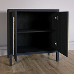 Современный Буфет Primo с 2 дверцами Черный дуб варинант исполнения - 4 | Loft Concept в Саратове