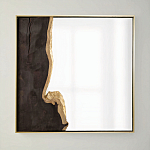 Зеркало с панно из среза палисандра Noble Mirror варинант исполнения - 3 | Loft Concept в Саратове