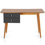 Письменный стол с принтом на ящиках Elise Desk варинант исполнения - 5 | Loft Concept в Саратове