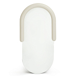 Зеркало овальное Curved Furniture бежевое варинант исполнения - 1 | Loft Concept в Саратове