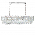 Люстра овальная с хрустальными подвесками Gorgeous Crystal Light варинант исполнения - 8 | Loft Concept в Саратове