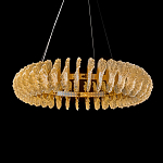 Люстра круглая с фактурными элементами в виде ракушек Inspired Sea варинант исполнения - 1 | Loft Concept в Саратове