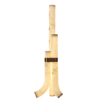 Торшер геометрический с тремя мраморными плафонами Marble Tripod варинант исполнения - 2 | Loft Concept в Саратове