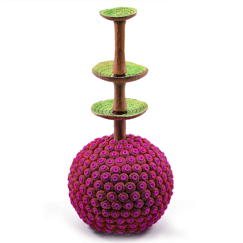 Статуэтка тропический фрукт Exotic Tropical Fruit Фиолетовый Зеленый Статуэтка тропический фрукт Exotic Tropical Fruit Фиолетовый Зеленый в Саратове | Loft Concept
