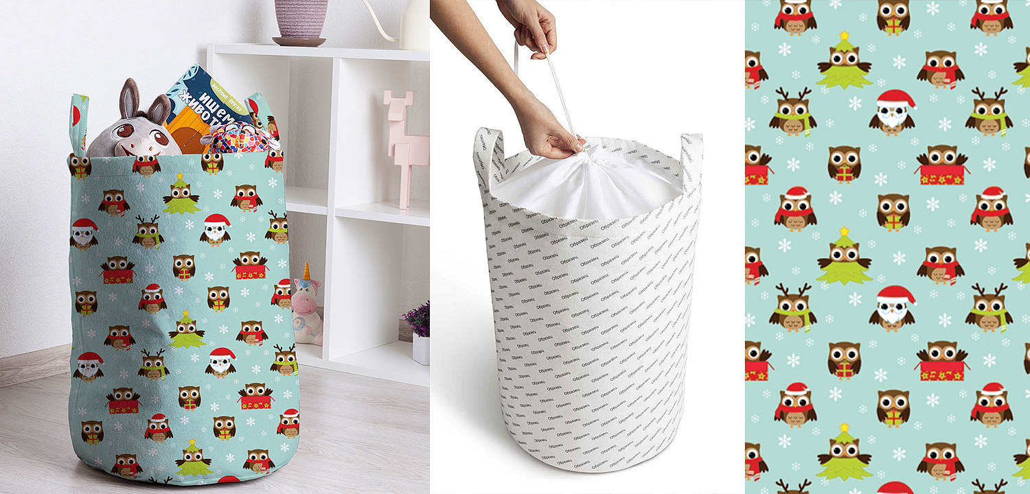Корзина New Year Owls Basket Корзина New Year Owls Basket - Loft-Concept в Саратове
