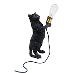Настольная лампа Черный кот варинант исполнения - 2 | Loft Concept в Саратове