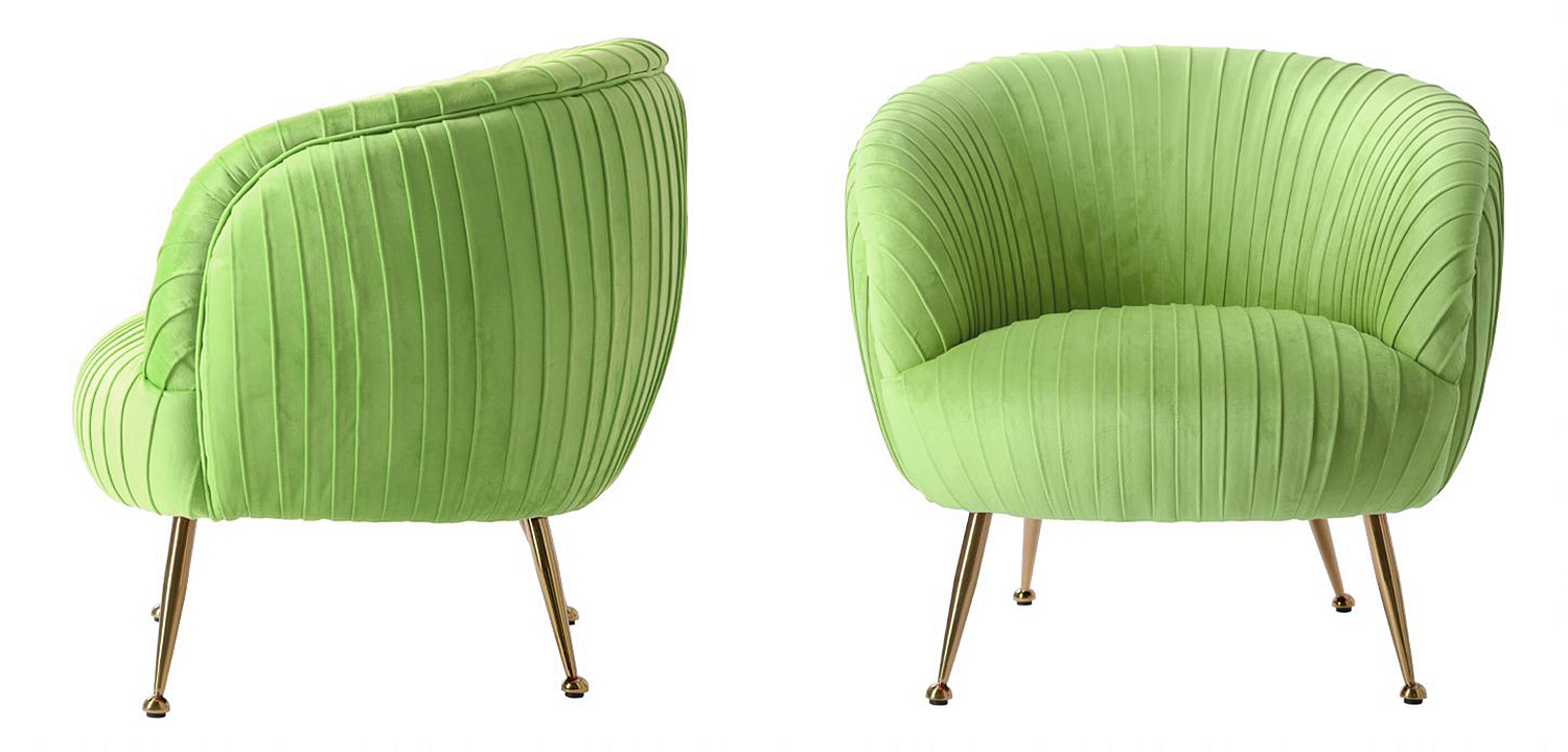 Кресло SOUFFLE CHAIR green Кресло SOUFFLE CHAIR green - Loft-Concept в Саратове