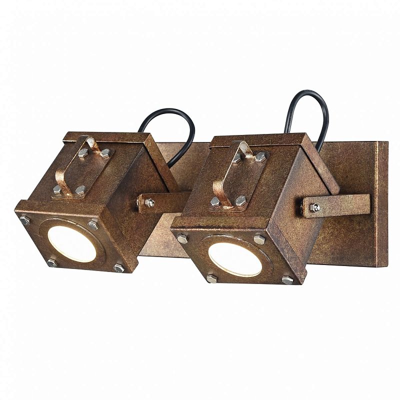 Спот Box Spot 2 Искусственная бурая ржавчина в Саратове | Loft Concept 