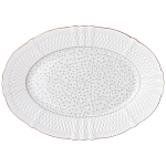 Обеденный сервиз белого цвета из фарфора на 6 персон 23 предмета Floral Charm варинант исполнения - 4 | Loft Concept в Саратове