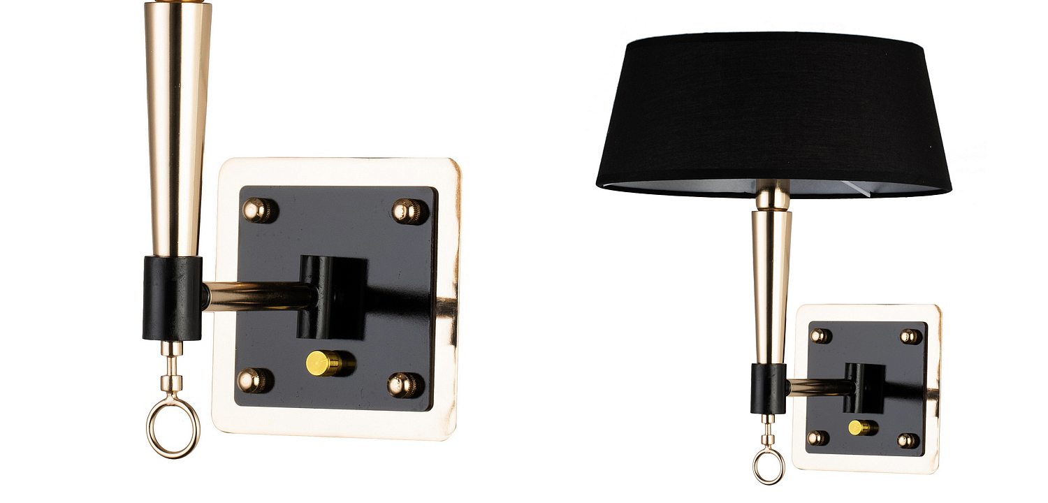 Бра Gilbert Sconce black Бра Gilbert Sconce black - Loft-Concept в Саратове