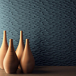 Гипсовая 3D Панель M-27 варинант исполнения - 1 | Loft Concept в Саратове