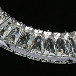 Люстра круглая с прозрачной хрустальной рамкой Maude Crystal Light варинант исполнения - 10 | Loft Concept в Саратове