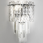 Бра Harmonica Crystal Chrome Wall Lamp варинант исполнения - 2 | Loft Concept в Саратове