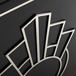 Черный комод в стиле арт-деко Luciano варинант исполнения - 6 | Loft Concept в Саратове