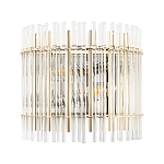 Бра с прозрачными вертикальными стеклянными трубками Gladia варинант исполнения - 1 | Loft Concept в Саратове