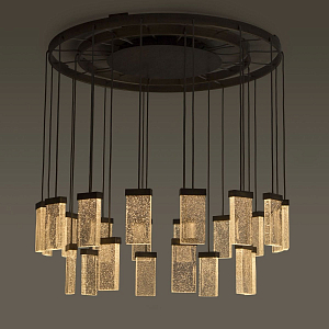 Люстра massif central 24 GRAND CRU CONTEMPORARY CHANDELIER GLASS
