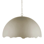 Подвесной светильник в форме купола с сочетанием золотого и оливкового цвета Eggshell варинант исполнения - 1 | Loft Concept в Саратове