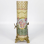 Фарфоровая ваза с бронзовыми элементами Eden Garden варинант исполнения - 3 | Loft Concept в Саратове