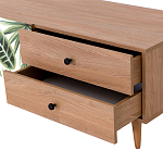 Длинная ТВ-тумба с принтом на ящиках Elise TV Stand варинант исполнения - 4 | Loft Concept в Саратове