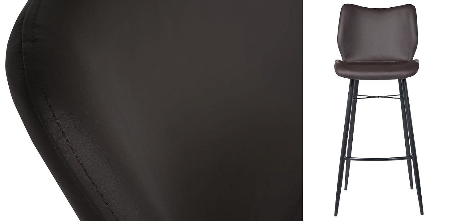 Барный стул Herald Eco Leather Bar Stool Барный стул Herald Eco Leather Bar Stool - Loft-Concept в Саратове