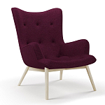 Мебельная ткань Шенилл фиолетовый цвет 138 см T4-27 варинант исполнения - 5 | Loft Concept в Саратове