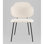 Стул Bellamy букле молочный варинант исполнения - 4 | Loft Concept в Саратове