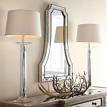 Зеркало в серебристой фигурной раме Silver Reflection варинант исполнения - 2 | Loft Concept в Саратове