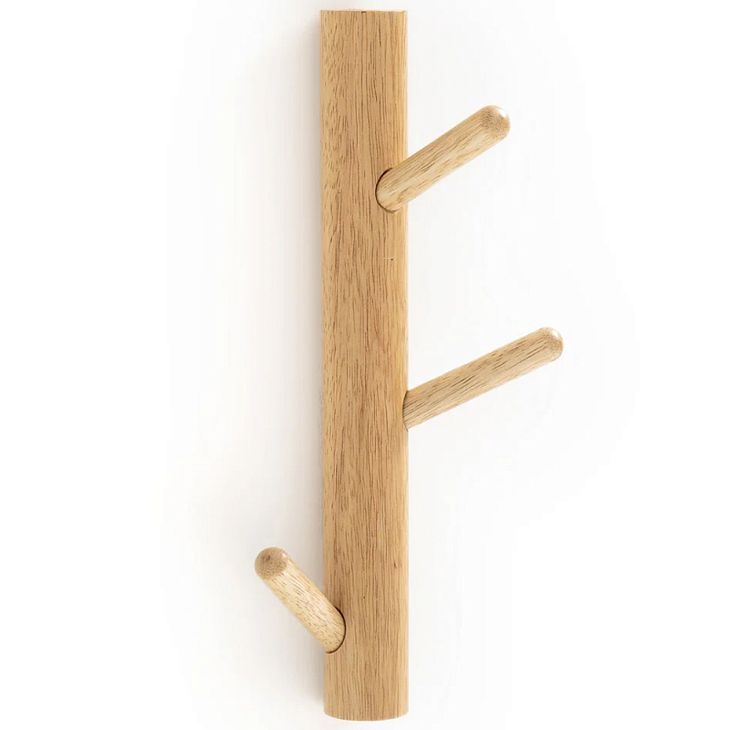 Деревянная настенная вешалка Branch Wood Hanger Древесина в Саратове | Loft Concept 