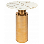 Кофейный столик с мраморной столешницей Sleeve варинант исполнения - 1 | Loft Concept в Саратове