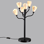 Настольная лампа с ветвями и белыми фарфоровыми цветами Floralis варинант исполнения - 4 | Loft Concept в Саратове