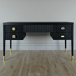 Письменный стол с 4-мя ящиками Elsa Dreams Black  варинант исполнения - 4 | Loft Concept в Саратове