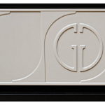 Тумбочка прикроватная с ящиком черно-серого цвета Noble Nightstand варинант исполнения - 4 | Loft Concept в Саратове