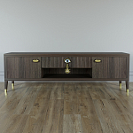 TV-тумба Дизайнерская Elsa Dreams Walnut варинант исполнения - 5 | Loft Concept в Саратове