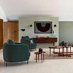 Торшер с поворотным плафоном Aracea Black Floor Lamp варинант исполнения - 10 | Loft Concept в Саратове