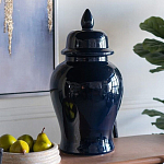 Ваза с крышкой однотонная Высота 48 см Chinoiserie Ceramics варинант исполнения - 3 | Loft Concept в Саратове