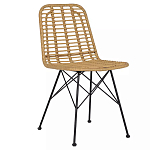 Стул с ротанговым плетением Wicker Stool без подлокотников варинант исполнения - 6 | Loft Concept в Саратове