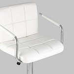 Барный стул с подлокотниками Honory White варинант исполнения - 7 | Loft Concept в Саратове