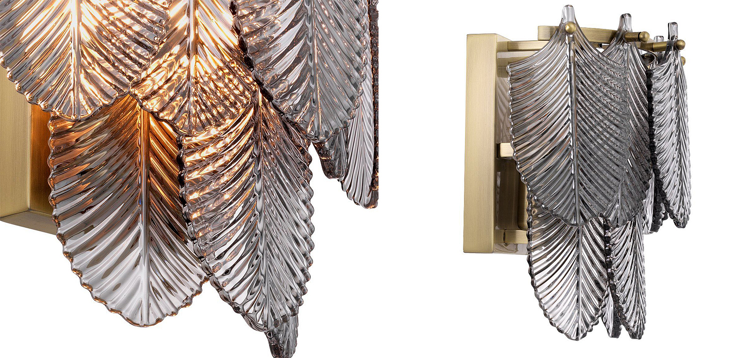 Бра Eichholtz Wall Lamp Verbier smoke Бра Eichholtz Wall Lamp Verbier smoke - Loft-Concept в Саратове