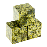 Камни для охлаждения виски из натурального камня змеевик Natural Stone Cube варинант исполнения - 1 | Loft Concept в Саратове