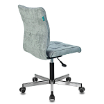 Офисное кресло в серо-голубом велюре Bureaucrats варинант исполнения - 4 | Loft Concept в Саратове