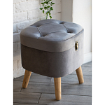 Пуф Leather with a snap варинант исполнения - 2 | Loft Concept в Саратове