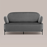 Диван в велюровой обивке серого цвета COLOR BLOCK варинант исполнения - 3 | Loft Concept в Саратове