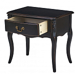 Тумба прикроватная из массива березы с ящиком и состаренным эффектом Vintage варинант исполнения - 3 | Loft Concept в Саратове