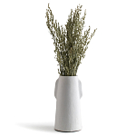 Ваза Serené Ceramic Vase Белая варинант исполнения - 3 | Loft Concept в Саратове