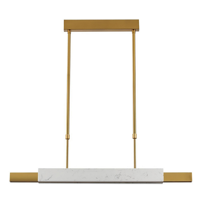 Подвесной светильник BERT FRANK белый Золотой Белый Мрамор Bianco в Саратове | Loft Concept 