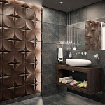 Гипсовая 3D панель с принтографией PM-22 варинант исполнения - 2 | Loft Concept в Саратове