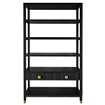 Стеллаж с двумя ящиками Elsa Dreams Black варинант исполнения - 5 | Loft Concept в Саратове