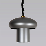 Подвесной светильник с серым металлическим плафоном Capability варинант исполнения - 1 | Loft Concept в Саратове