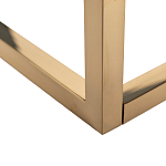 Консоль с ящиками зеркальная с золотым декором Gold Painted Mirror Console варинант исполнения - 4 | Loft Concept в Саратове